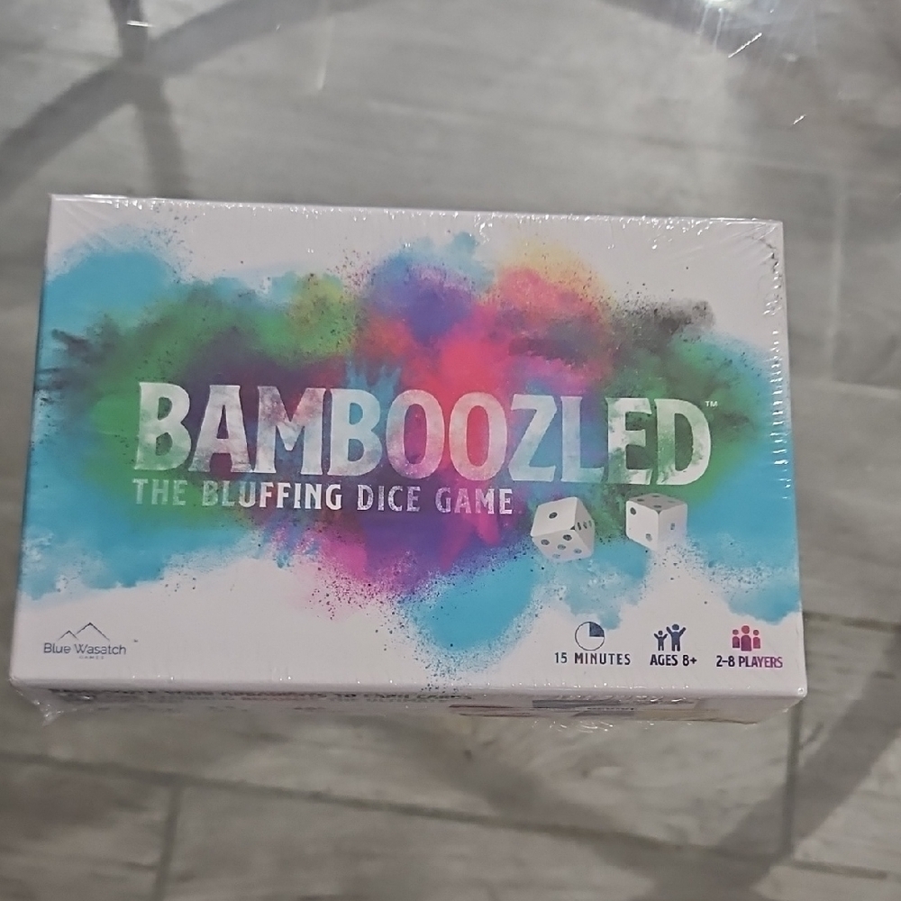 Bamboozled Bluffing Dice Game - Multicolor